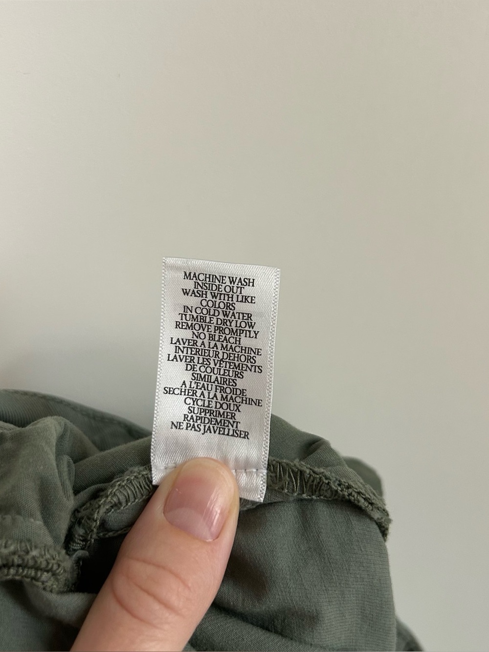 Frank & Eileen Wicklow Pants Olive Green Size 6 - Picture 9 of 10